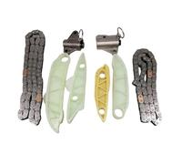 cadena leva bomba aceite Compatible Con Kia Compatible Con Sorento VQ-R CARNAVAL Compatible Con Santafe 2,2 T 24300-2F000 D4HB 8 Unids/set 24300-2F000 Kit De Cadena De coche