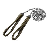 Cadena Manual - Equipo De Camping De 11 Dientes | Cadena Con Cuerda | Para Corte Madera Al Aire Libre Construcción Carpintería Supervivencia Jardinería Camping Montañismo