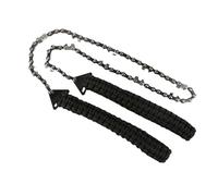 Cadena manual - Herramienta de bolsillo portátil de 11 dientes | Cuerda para cadena, para montañismo, camping, jardinería, supervivencia, paisajismo, carpintería, construcción, corte de madera