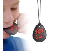 Cadena masticable para niños, collar de mordedor, cadena sensorial para niños, Adhs, cadena de mordedura para niños, colgante de silicona para masticar, ideal para niños o adultos, a los que les gusta
