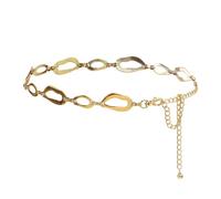 Cadena Metálica Para Cintura - Joyería Delicada Decorativa y Fina,Cinturón de Cadena Gruesa,Para Mujeres, Chicas, Vestidos, Vaqueros, Falda, Pantalones, Cadera, Concierto, Festival, Playa, Verano