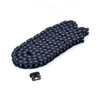 Cadena Moto Cadena con eslabón maestro de repuesto para motor de 2 tiempos de 47 cc y 49 cc. Apta para ATV, quad, karts, minimotos de bolsillo, sección 136.(T8F BK 136L)