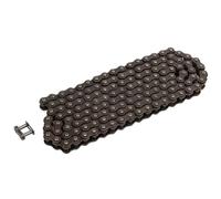 Cadena Moto Cadena de motocicleta 25H 84L-160L con eslabón maestro de repuesto, apta para motores de 2 tiempos de 47 cc y 49 cc, ATV, quad, Go Kart, Dirt Pocket(25H-140L)