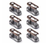 Cadena motocicleta, 5 Sets HD eslabón maestro cadena 415 para bicicleta motorizada 2 tiempos piezas motor gas, for entusiastas motocicleta reparación mantenimiento DIY