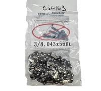 Cadena motosierra 56entrenadores 40cm de corte 3/8LP 0.043″ (1,1 mm)