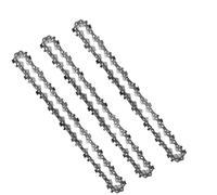 Cadena Motosierra Guía de cadena motosierra 8 pulgadas, cadenas y guía eléctrica utilizadas for registro poda, placa(3PCS 8INCH CHAIN)