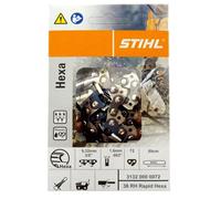 Cadena Motosierra Original Stihl Rapid Hexa Barra 50CM 72 Malla Espesor 1,6 MM