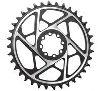Cadena MTB, aleación de aluminio CNC, diente ancho estrecho, 30T-42T sola velocidad para transmisión 9-12 (8 clavos - 40T)