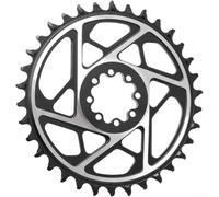 Cadena MTB, aleación de aluminio CNC, diente ancho estrecho, 30T-42T sola velocidad para transmisión 9-12 (8 clavos - 34T)