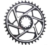Cadena MTB de aleación de aluminio CNC 30T a 42T con geometría estrecha de dientes anchos para aplicaciones de bicicleta de montaña de 9 velocidades y 12 velocidades (8 clavos - 36T)