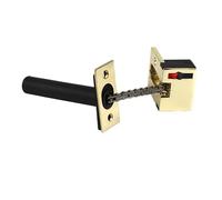 Cadena oculta for el hogar, Perno de puerta antibloqueo, hebilla, cerradura cadena for, seguridad negra for Hotel para Puerta Interior(Gold)