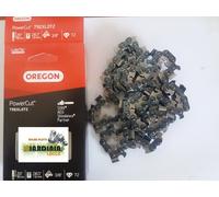 Oregon Cadena de Motosierra PowerCut 3/8" Calibre .063" (1.6 mm) Full Chisel para espada de 50 cm (20") - 72 Eslabones - compatible con AEG, Carver, y Stihl (75EXL)