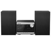 Microcadena con bluetooth panasonic sc-pm270/ 40w/ negro y plata