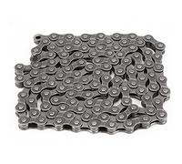 Cadena para bicicleta 6/7 / 8 velocidades M8-108L, acero resistente gris - Alta durabilidad y cambio suave para bici montaña y carretera