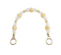 Cadena para Bolso con Cuentas Bolsa de cadena acrílica 34cm, decorativa, bolsa corta resina mano, color dopamina, accesorios funda teléfono móvil diy, 1 ud(Color3)