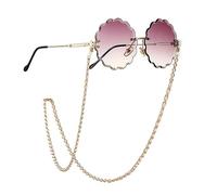 Cadena para gafas de mujer, cadena con incrustaciones de perlas, cadena de gafas de sol, correa para gafas de sol, accesorios para gafas