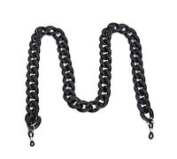 Cadena para Gafas de Sol, Cordón para Gafas, Cadena para Gafas, Cadena para Interior(Negro 1996)