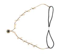 Cadena para la frente para mujer, diseño de bosque, cadena brillante con colgante bohemio, diademas bohemias para mujer, diademas bohemias para boda, diademas bohemias