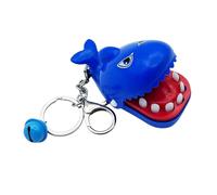 Cadena para llaves de animales con dedos para Biting Animal Keychain | Novelty Keychains | Interactive Girls Biting Hand Crocodile Toy Keychain | Interesting Gags Practical Joke Toys for 4+ Boys Girls