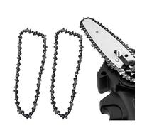 Cadena Para Mini Motosierra Bateria, 2 Piezas 6 Pulgadas Cadena Motosierra Pequeña, 36 Eslabones 1/4" LP Mini Cadenas De Sierra De Repuestouniversales Para CarpinteríA Paisajismo