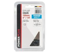 Cadena para motosierra 14E (Específico para: Espada de 10 cm. Motosierras Powerplus POWDPG7572 y POWXG1045)