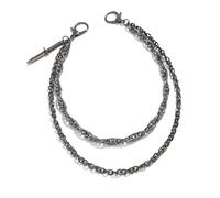 Cadena para pantalones con colgante de puñal, alternativa única, gótica oscura, declaración para hombres, diseño elegante, cinturón con colgante oscuro