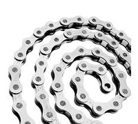 SRAM, 114 eslabones Cadena PC 1 Nickel, Unisex Adulto, Plata