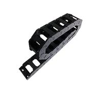 Cadena portacables Cable de alambre de 1 metro, 25x57mm, soporte de cadena de arrastre, puente abierto en ambos lados, piezas de transmisión, maquina enrutadora CNC, herramientas(R75)