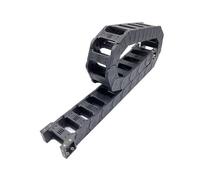 Cadena portacables Cadena de transmisión de 1 metro, 20x100mm, soporte for cables, puente de arrastre abierto en ambos lados for maquina enrutadora CNC, herramientas(R150)