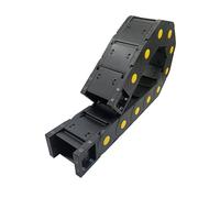 Cadena portacables Cadena portacables serie 55, transmisión de canal de cable CNC, tipo de sellado de cable de remolque, abierto en ambos lados(R250,55x130 mm)