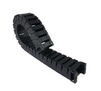 Cadena Portacables De Nailon Silenciosa Y Silenciosa, Compatible Con Accesorios De Máquinas Herramienta CNC, De 1 Metro (25 X 25, 25 X 38, 25 X 57 Y 25 X 77).(100mm,25X38 MM_LOW NOISE)