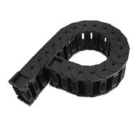 Cadena Portacables Encapuchada Silenciosa Nylon 66 1 Metro - Resistente al Calor, Modular y de Bajo Ruido para Movimientos Continuos de Alta Velocidad (D35*60 Longitud 1m)