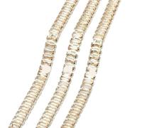 Cadena rectangular de cristal brillante, accesorio decorativo for uñas, adornos joyería, diamantes imitación ropa, zapatos y accesorios adorno Para coser y manualidades(Color 13,1 meter)
