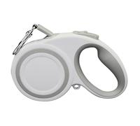 Cadena retráctil para pasear perros, cinta retráctil con tira reflectante, 5 m, 360 grados, mango antideslizante, cadena fuerte para perro o gato