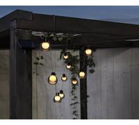 Cadena solar LED "Smoky".