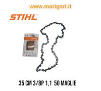 Cadena STIHL 35cm 3/8 50 mallas de motosierra MS 170 171 180 181 192 193 194T