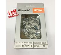 Cadena STIHL 50 Malla De 1,3 - 3/8" P para Motosierra Mse 190 Con Barra 35CM