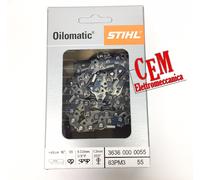 Cadena STIHL Micro 3-55 Malla De 1,3-P 3/8" para Motosierra Ms 211 BAR 40CM