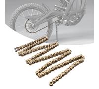 Cadena Transmision Moto Cross,Cadena de Transmisión 112 Eslabones | Cadena de Rodillos Estándar para Sur-Ron Light Bee S/X