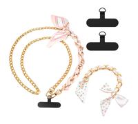 Cadena universal para teléfono móvil Suuwwn, 2 piezas para colgar alrededor del cuello, muñeca, correa de hombro, sin