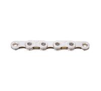 Cadena X Flat Top Encerada 12-13V 126 Eslabones KMC Argento 5252413