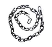 Cadenas Accesorio De Halloween - Cosplay 1,5 M Realista, Decoraciones De Halloween Para En Interior | Prisión Casa Embrujada Cementerio Prisión Disfraz Decoración Aterradora Accesorio