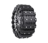 Cadenas antideslizantes para neumáticos - Kit de agarre para nieve | Cadena de tracción para automóviles de alta resistencia, reutilizable para hielo, protección de seguridad vial en invierno para pas