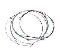 Cadenas de Acero de Reemplazo de Violín de Conjunto Completo E A D-G para 4/4 Piezas de Violín Accesorio de Violín Violín Partes para Principios de Violín 4/4 Violín Cadena