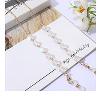 Cadenas De Anteojos De Piedra Natural, Soporte Para Máscara Facial, Banda Para El Cuello Redonda, Cadena De Gafas De Sol Con Cuentas Para Mujer, Joyería, Cadena Para Gafas,estilo 5
