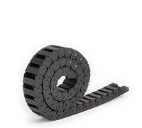 Cadenas de arrastre de nylon， Cable de remolque de plástico sin apertura tipo puente de 15 x 20, 15 x 30, 18 x 25 y 18 x 37 mm(38mm,18x37 mm)