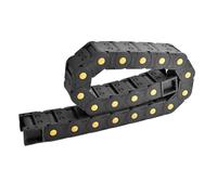 Cadenas de Cable de plástico, portador de Cable de arrastre completamente cerrado con conectores de extremos for piezas de herramienta CNC maquina enrutadora, 20x57, 1 Uds.(30x38L)