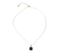 Cadenas de clavícula de acero Ti de moda Collares en capas con estilo distintivo de letra (29)
