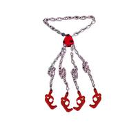 Cadenas de elevación, Gancho de sujeción Vertical para bidones, Separador de bidones de Alta Resistencia para Transporte y manipulación Seguros de bidones y barriles de petróleo (Estilo 1)