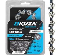 Cadenas de motosierra de 40 cm, 16 pulgadas, 3/8 pulgadas, LP .050 pulgadas, 57TG, aptas para AEG, Alpina, Bosch, Dolmar, Einhell, HITACHI, JONSERED, MAKITA, POULAN y muchos otros modelos